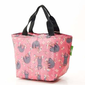 Red Sloth Lunch Bag